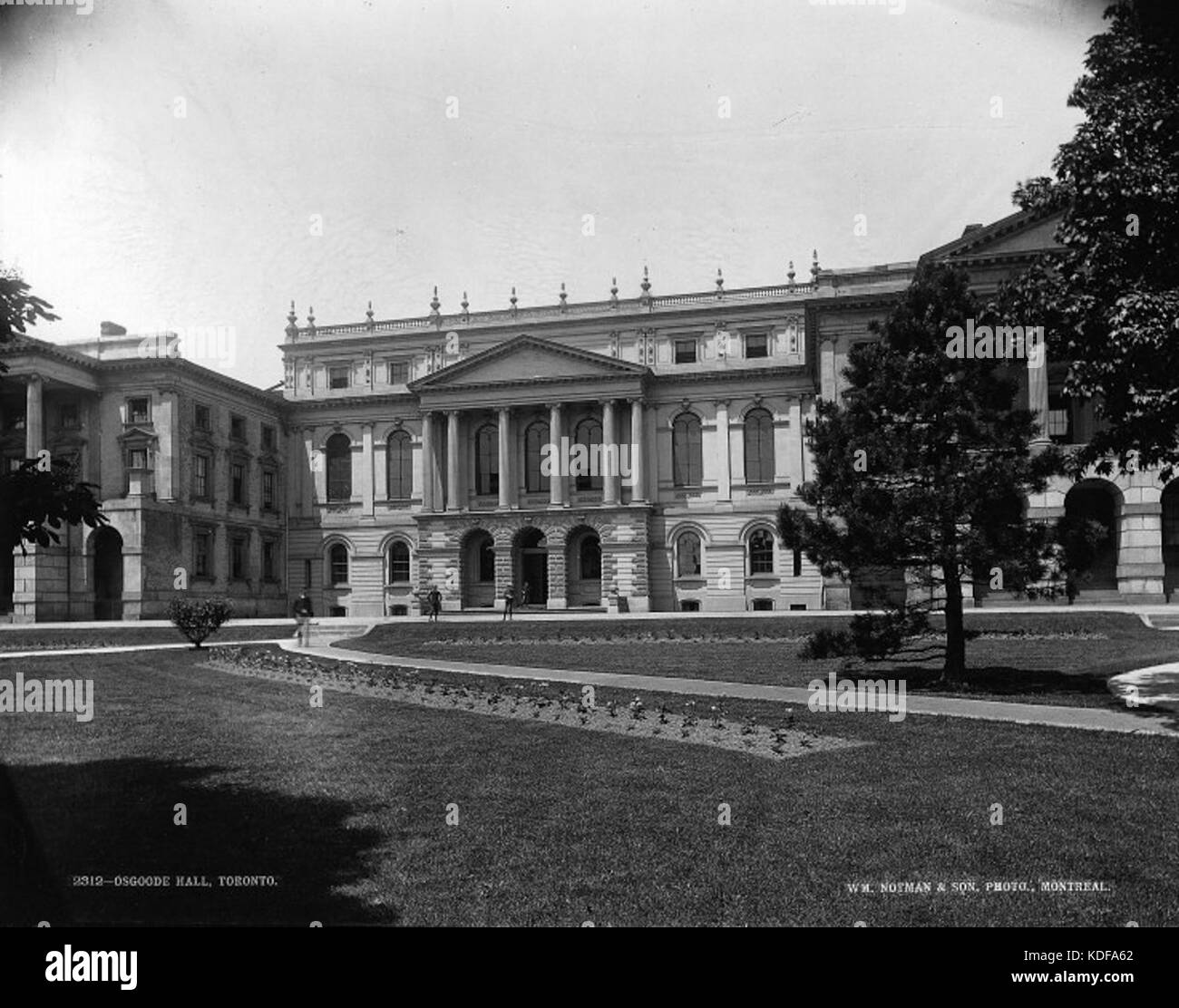 Osgoode Hall im Jahr 1890 Stockfoto