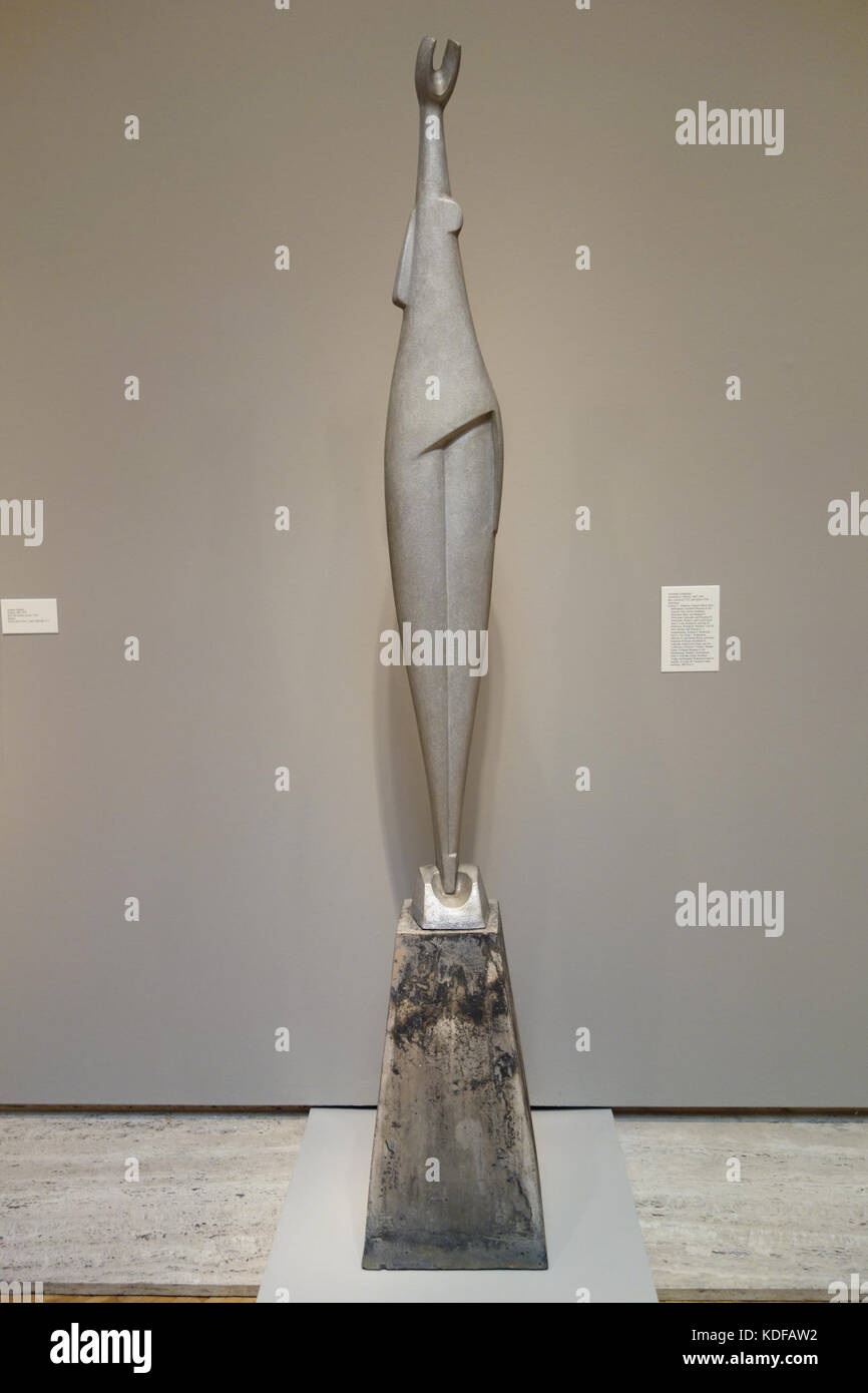 Ray von Alexander Archipenko, 1919, vor 1958 aus Gusseisen, Aluminium Chazen Museum für Kunst DSC 01885 Stockfoto