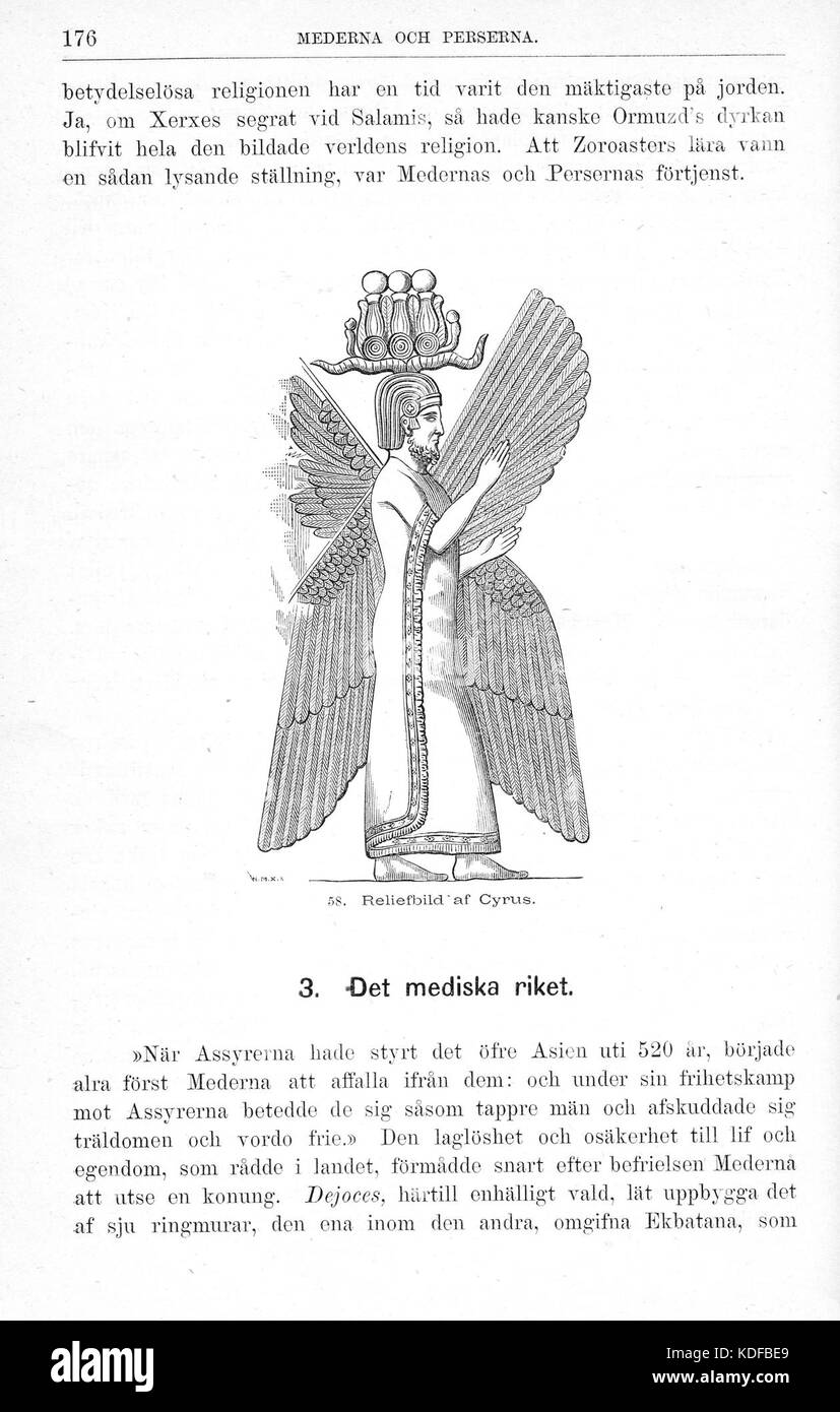 Illustrerad Verldshistoria Band I 176 Stockfoto