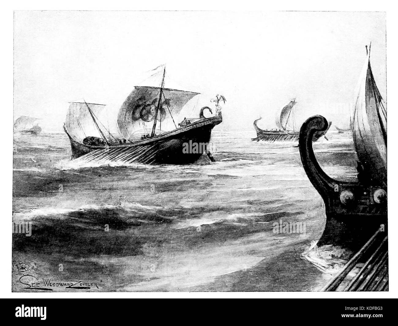 Hypatia von Charles Kingsley Lee Woodward Zeigler Kapitel 17. Stockfoto