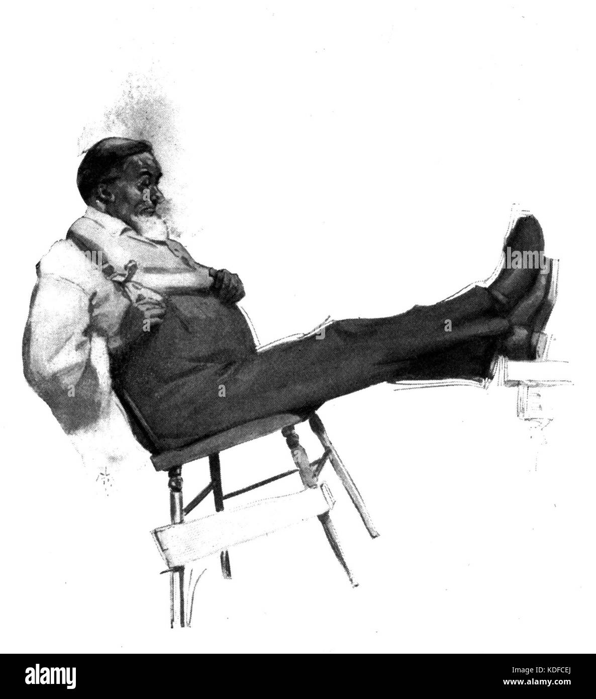 Ein Auszug aus „Briefe von einem selbstgemachten Händler an seinen Sohn“, der Einblicke in Geschäft, Wohlstand und Lebenslehren eines erfolgreichen Händlers bietet. Stockfoto