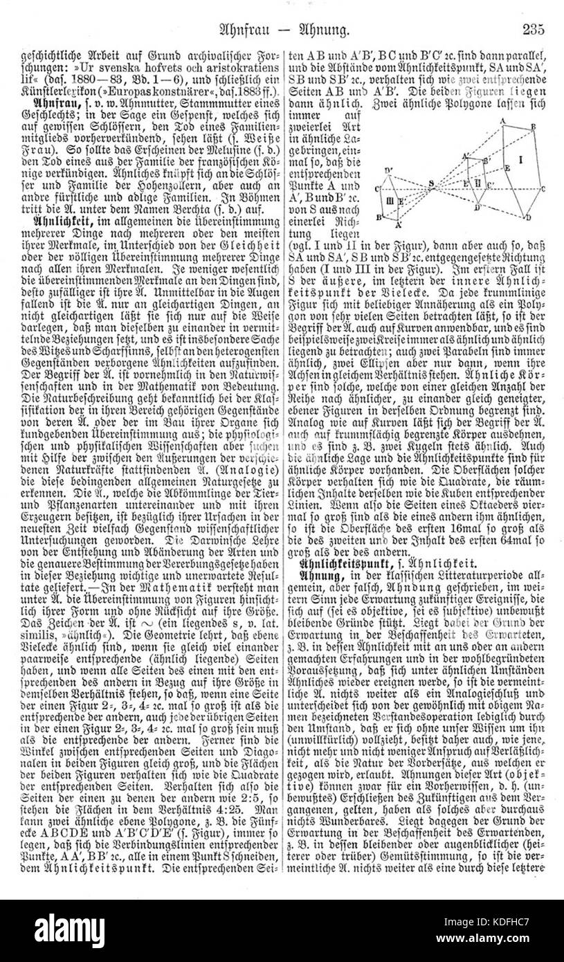 Dieser Eintrag bezieht sich auf ein historisches Dokument oder eine Referenz aus Meyers, wahrscheinlich Teil einer Serie oder eines Archivs mit der Bezeichnung 'b1 s02352'. Der Inhalt kann geografische, kulturelle oder politische Details aus der historischen Periode umfassen. Stockfoto