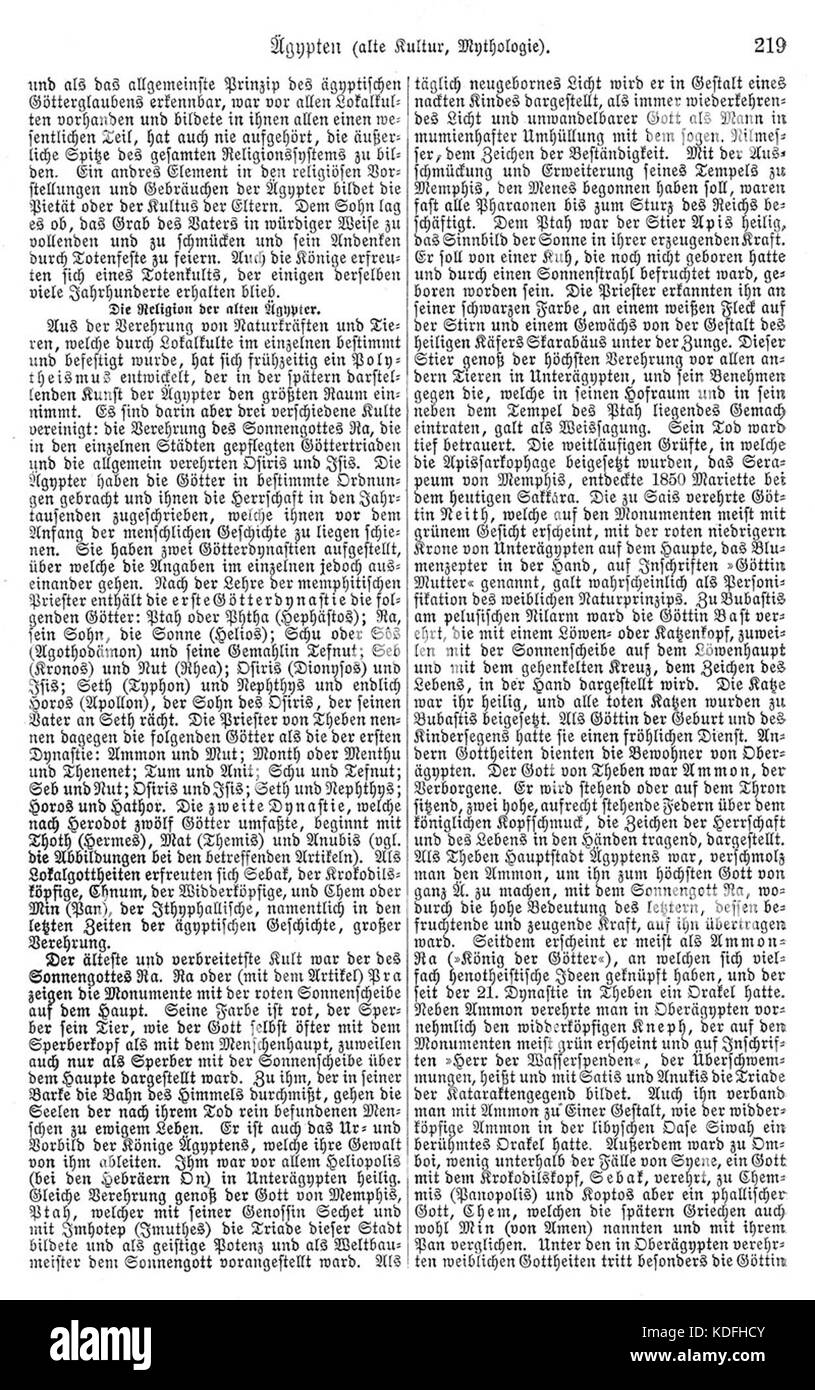 Meyers b1 s0219 Stockfoto