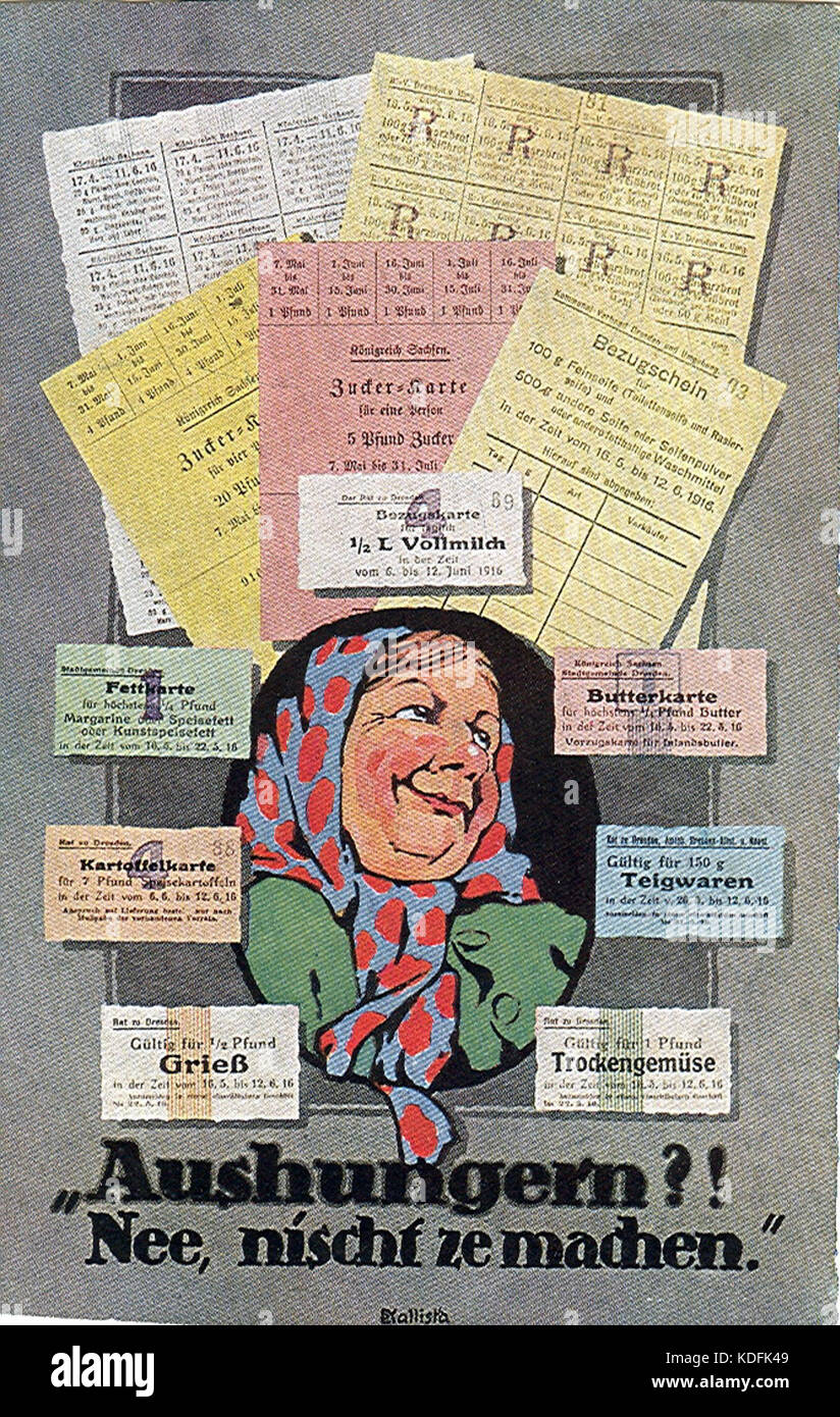 Rationierung 2 Stockfoto
