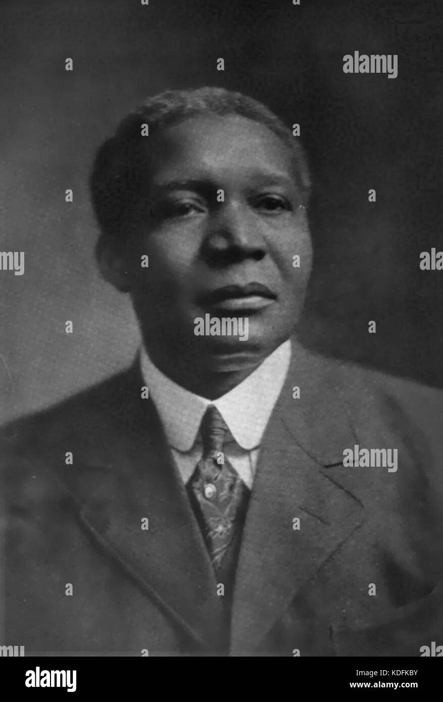 Robert Russa Moton, 1916 Stockfoto