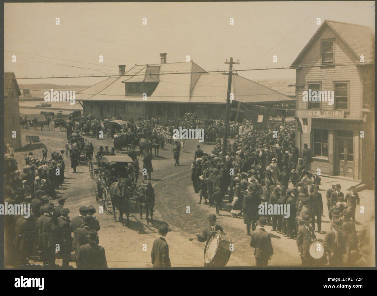 Rezeption der Päpstlichen Delegaten, Chatham, New Brunswick, 8. Juni 1914 (HS 85 10 28939 E) Stockfoto