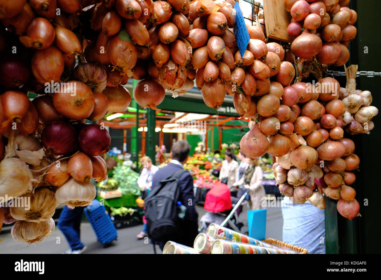 Borough Market, SE1, London, Vereinigtes Königreich Stockfoto