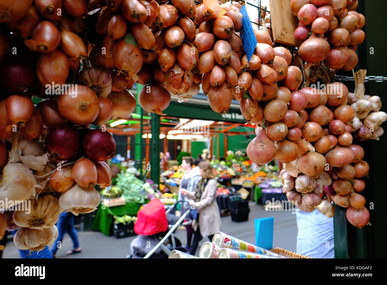 Borough Market, SE1, London, Vereinigtes Königreich Stockfoto