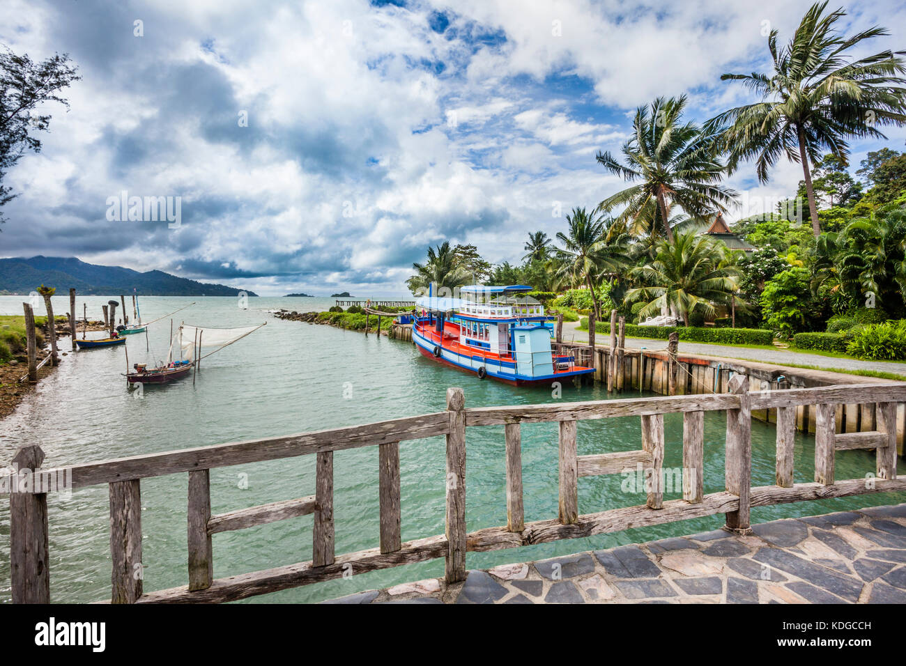 Thailand, Trat Provinz, Koh Chang Insel im Golf von Thailand, malerische Bucht am Kap Chai Chet 