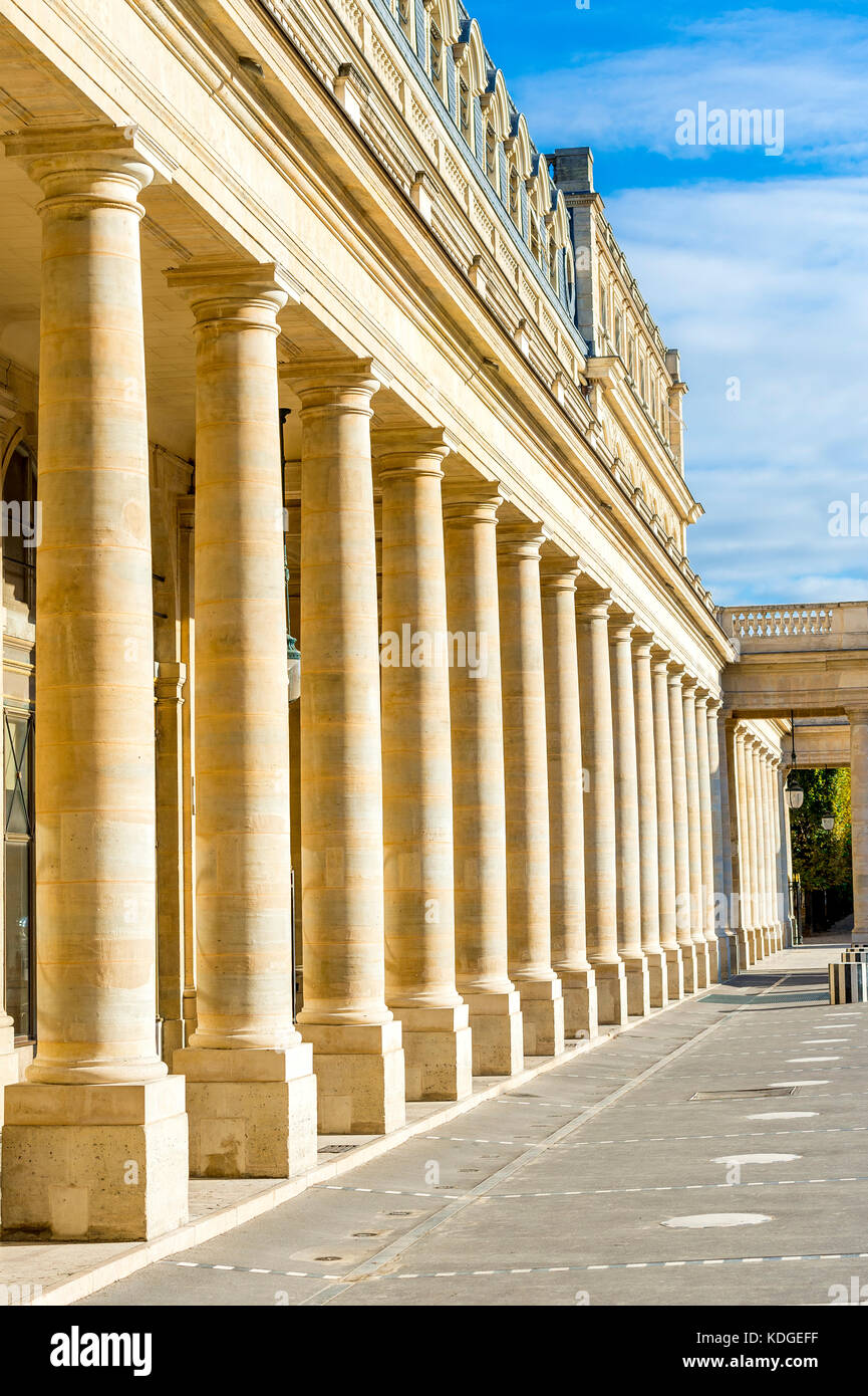 Palais Royal in Paris, Frankreich Stockfoto