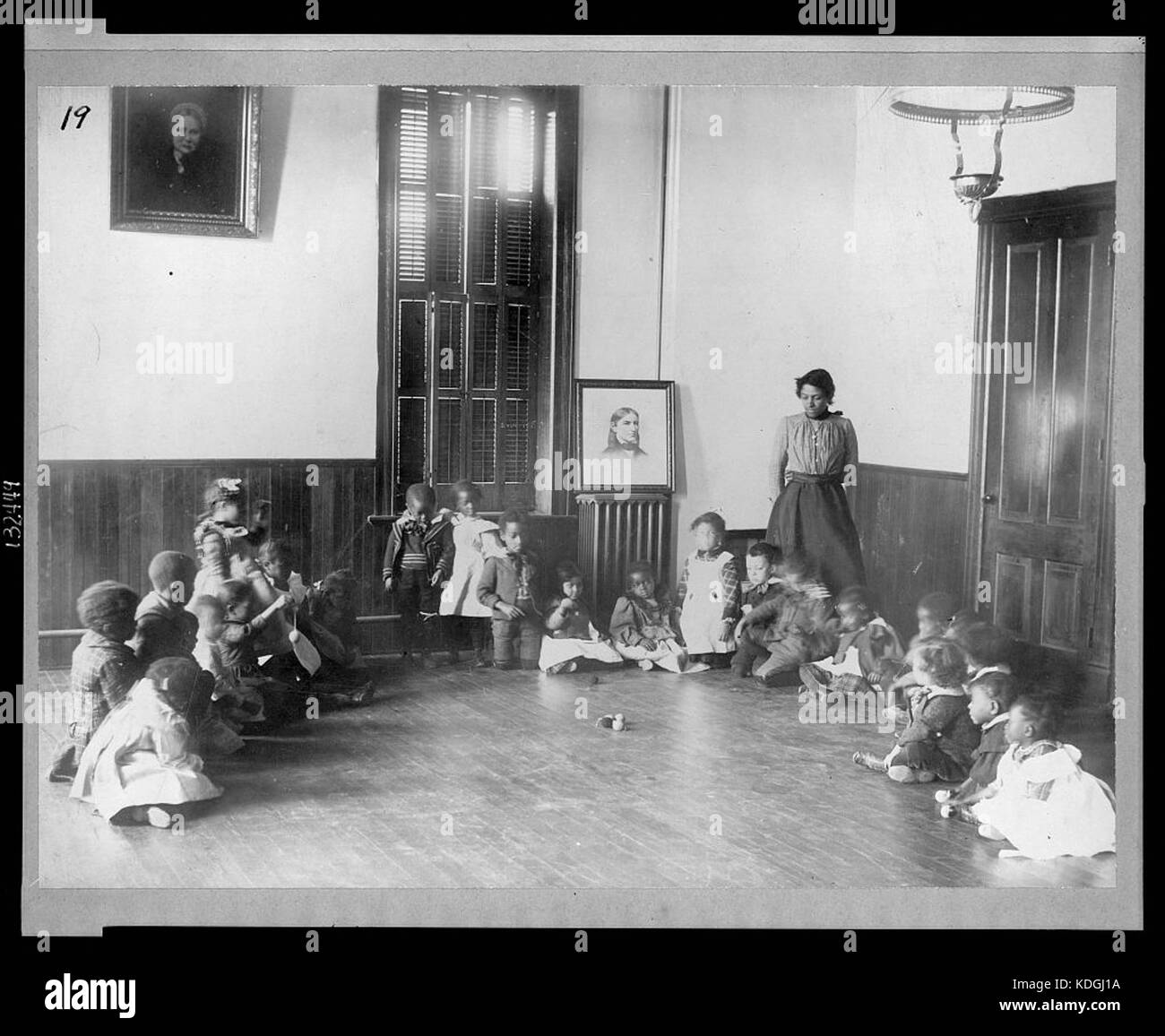 Kindergarten in Haines Normal und Industrie Institut, Augusta, Georgia LCCN 2003652512 Stockfoto