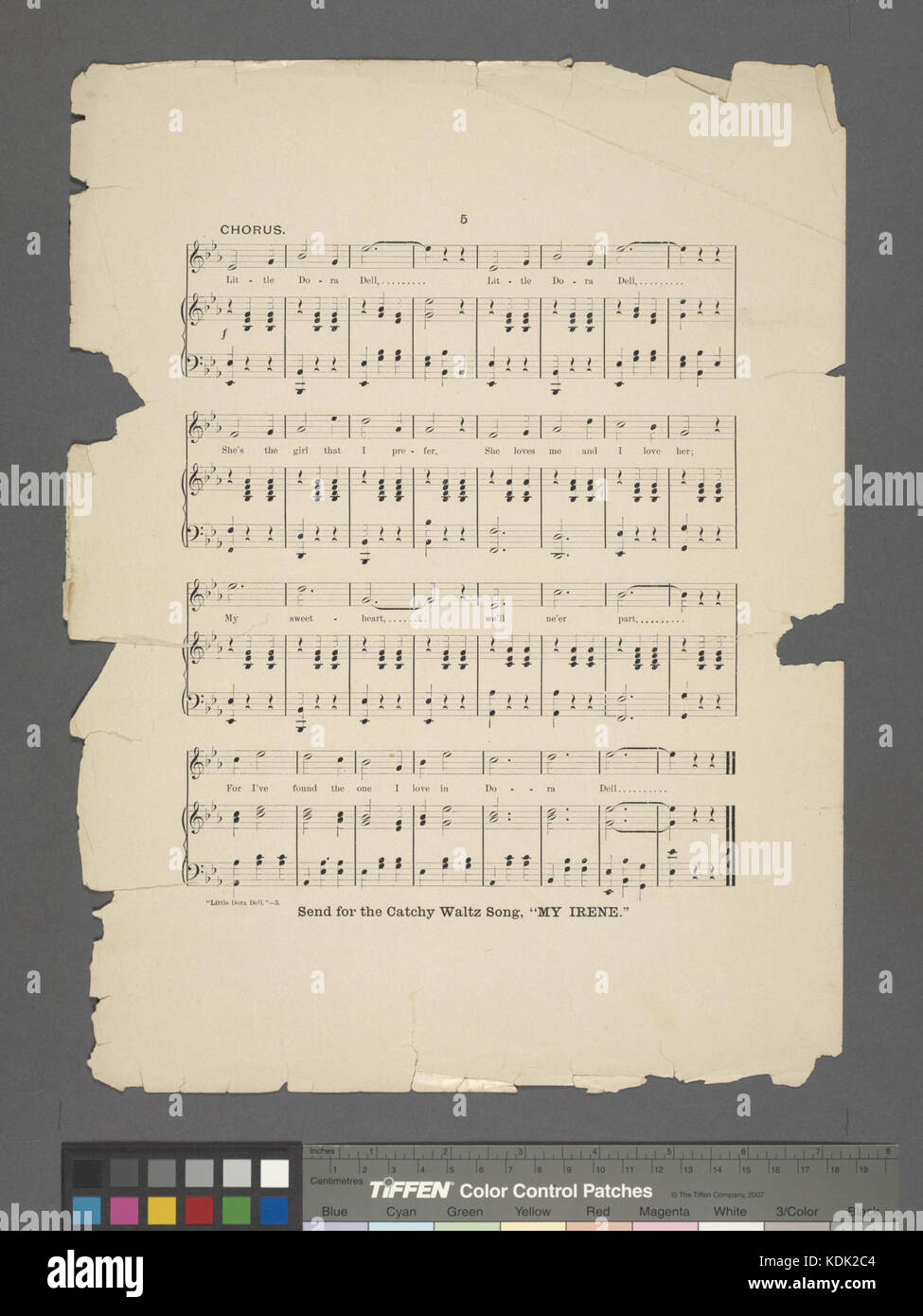 Wenig Dora Dell (NYPL Hades 454243 1703914) Stockfoto