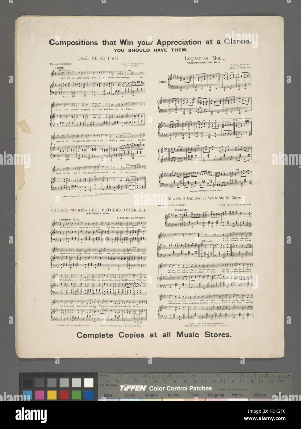 Wenn Sie Ihr Baby Goo Goo Augen Liebe, oder, das Spiel der Goo Goo Augen (NYPL Hades 609304 1823840) Stockfoto