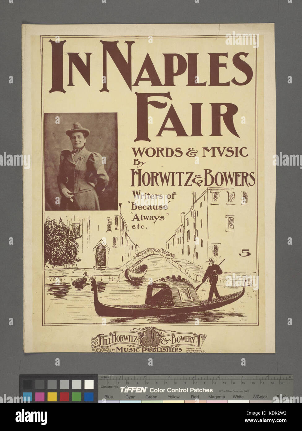 In Neapel Messe (NYPL Hades 609229 1256950) Stockfoto