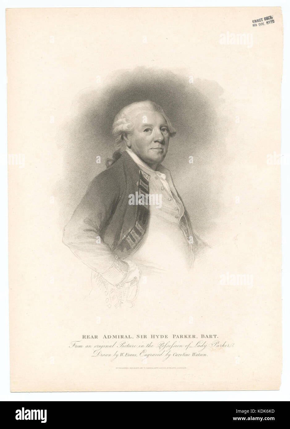 Admiral sir hyde parker Fotos und Bildmaterial in hoher Auflösung Alamy