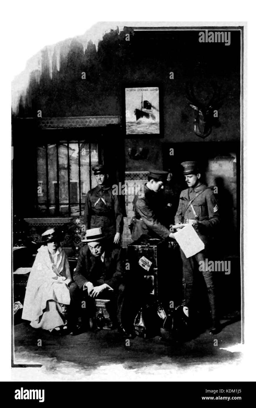 Seite 129 innerhalb der Zeilen (Roman) Stockfoto