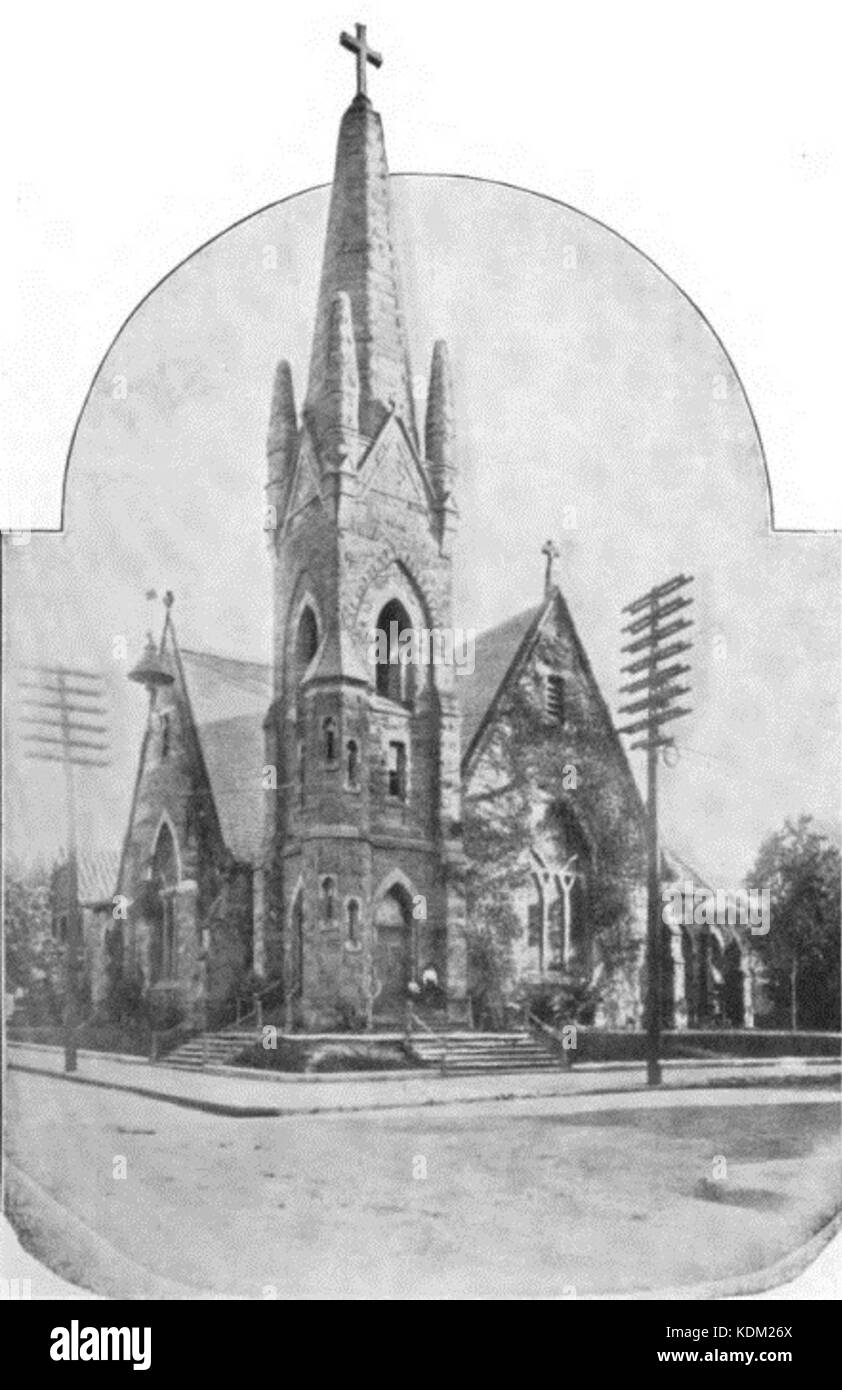 St John's Episcopal Church, Charleston, Hausgeräte Stockfoto