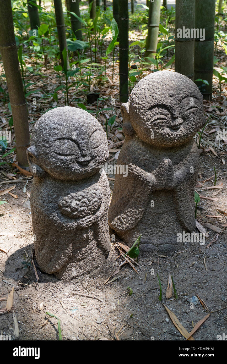 Kyoto Japan, 20. Mai 2017 Traditionelle Stein jizo bosatsu Statuen