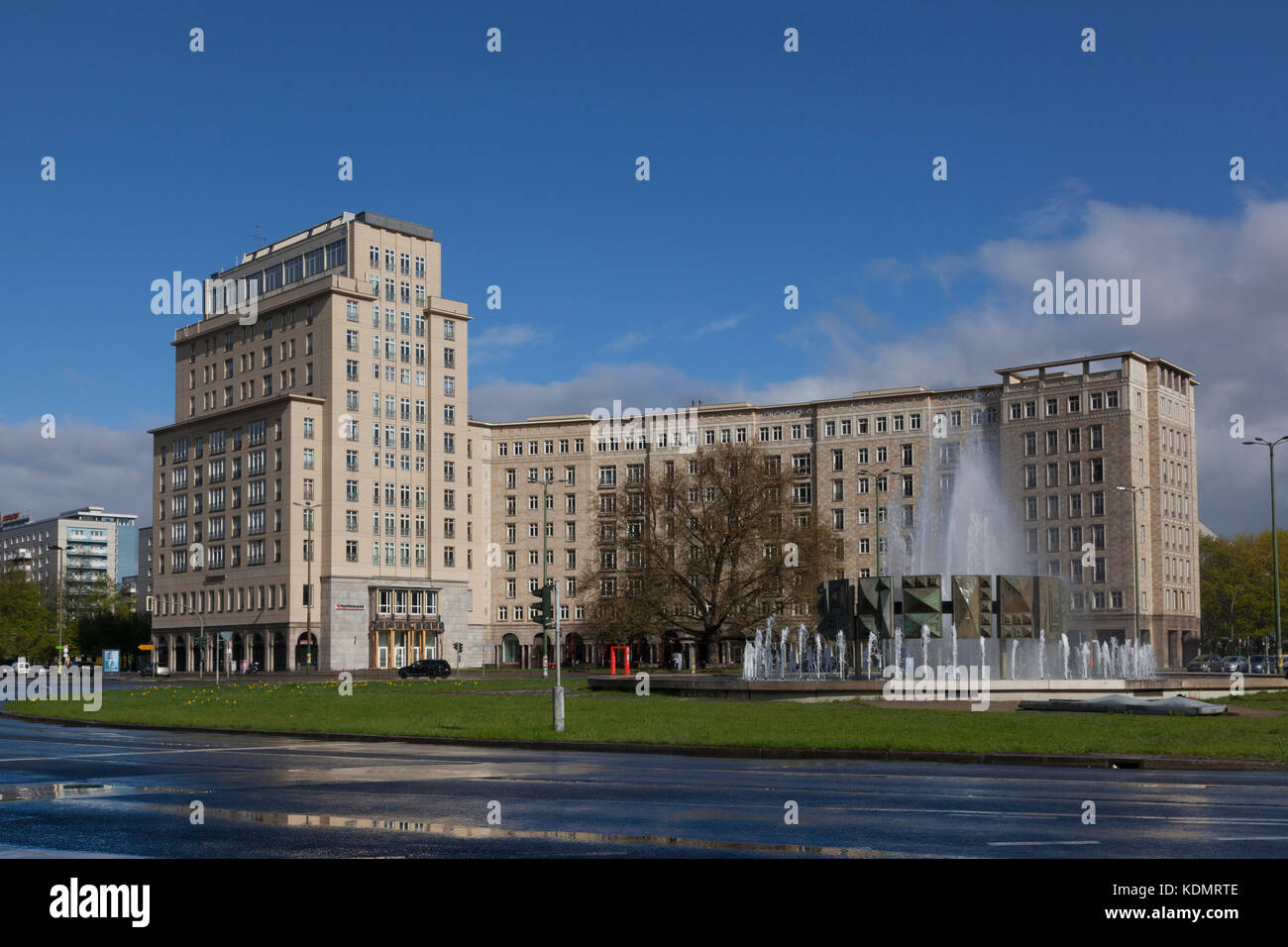 Karl-Marx-Allee, Berlin, Deutschland Stockfoto