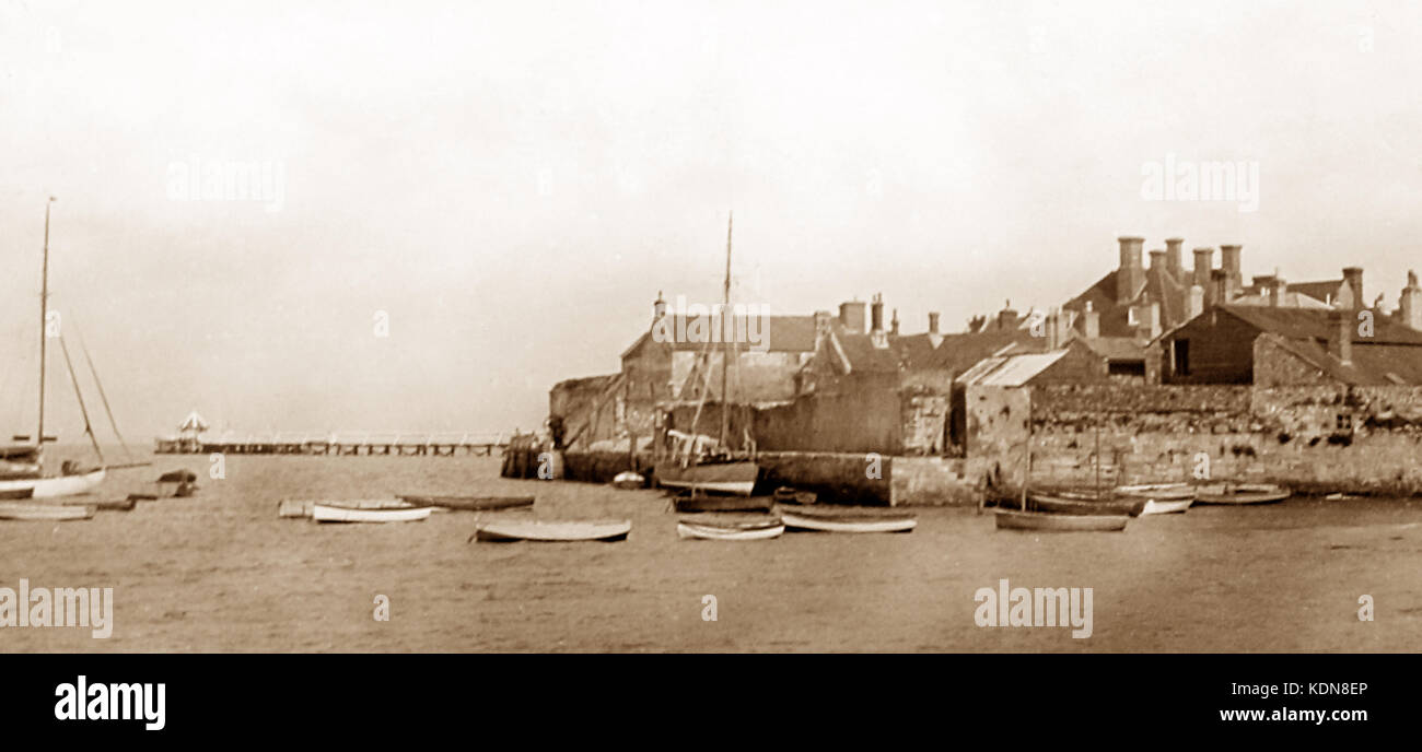 Yarmouth, Isle of Wight, Anfang 1900 s Stockfoto