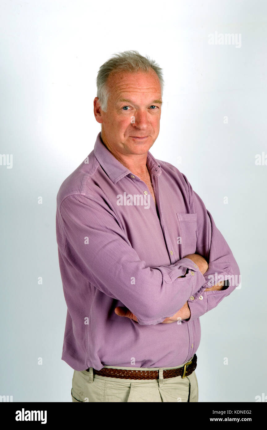 Autor / Journalist Robert Gore-Langton. Stockfoto