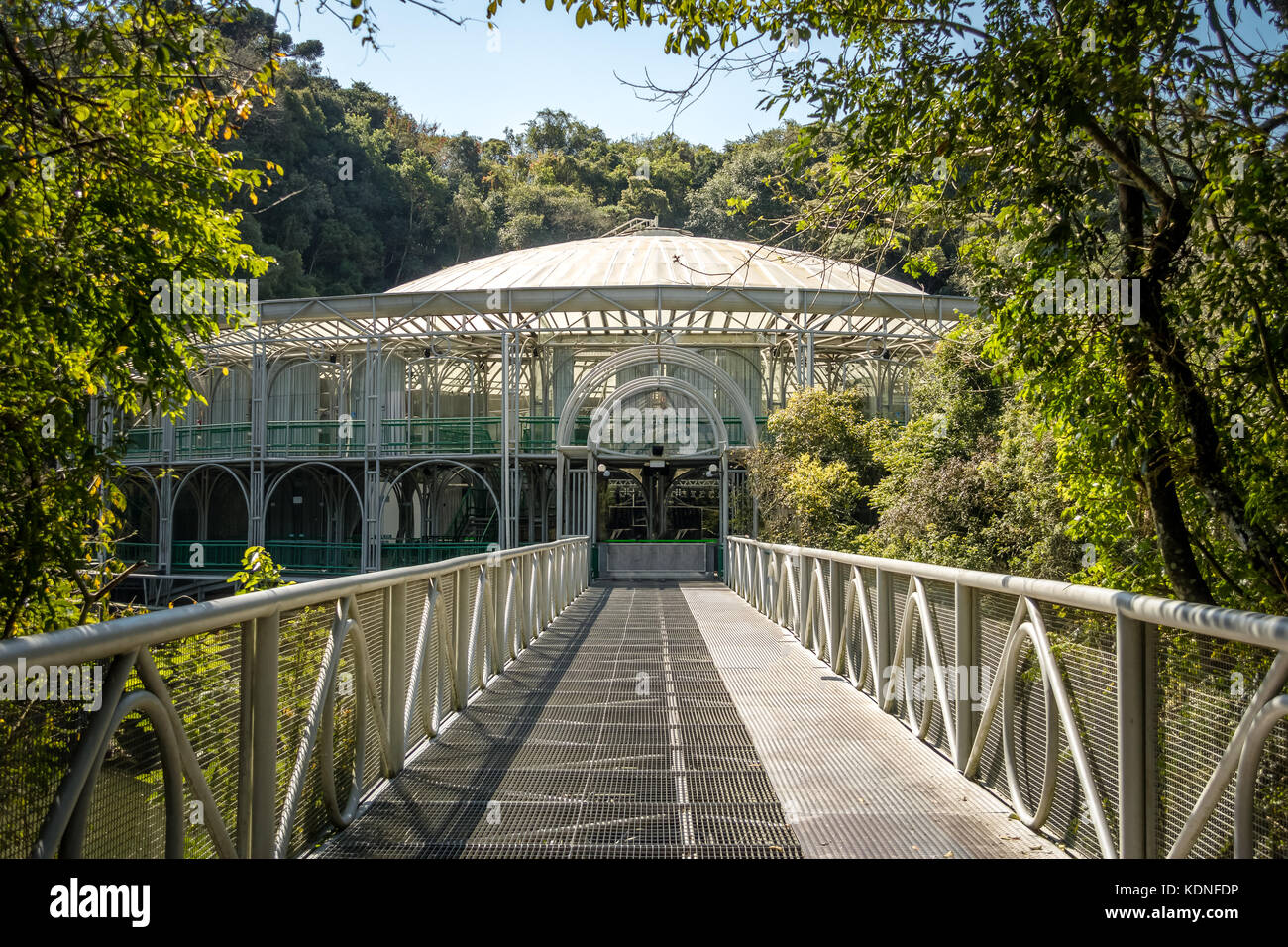 Opera De Arame Theater - curitiba, Parana, Brasilien Stockfoto