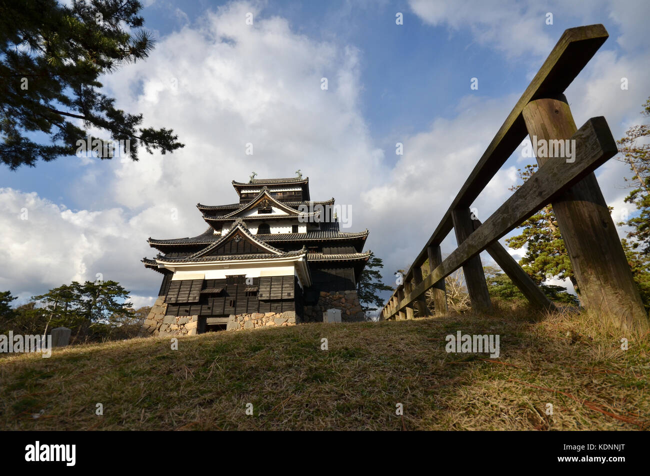 Matsue samurai Burg in der Präfektur Shimane Stockfoto