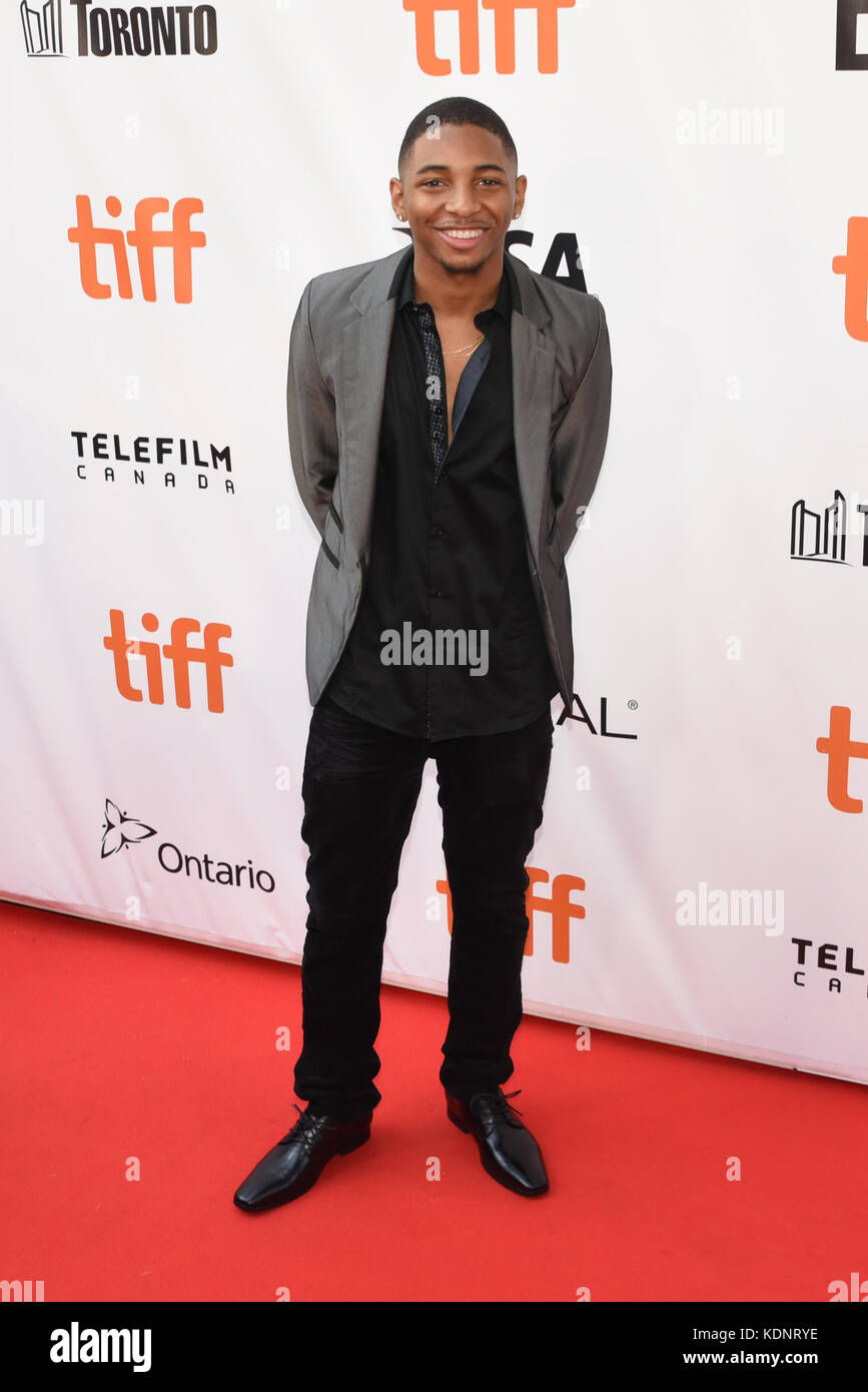 42 Toronto International Film Festival - Kings' - Premiere mit: kaalan Rashad walker Wo: Toronto, Kanada, wenn: 13 Sep 2017 Credit: jaime Espinoza/wenn.com Stockfoto