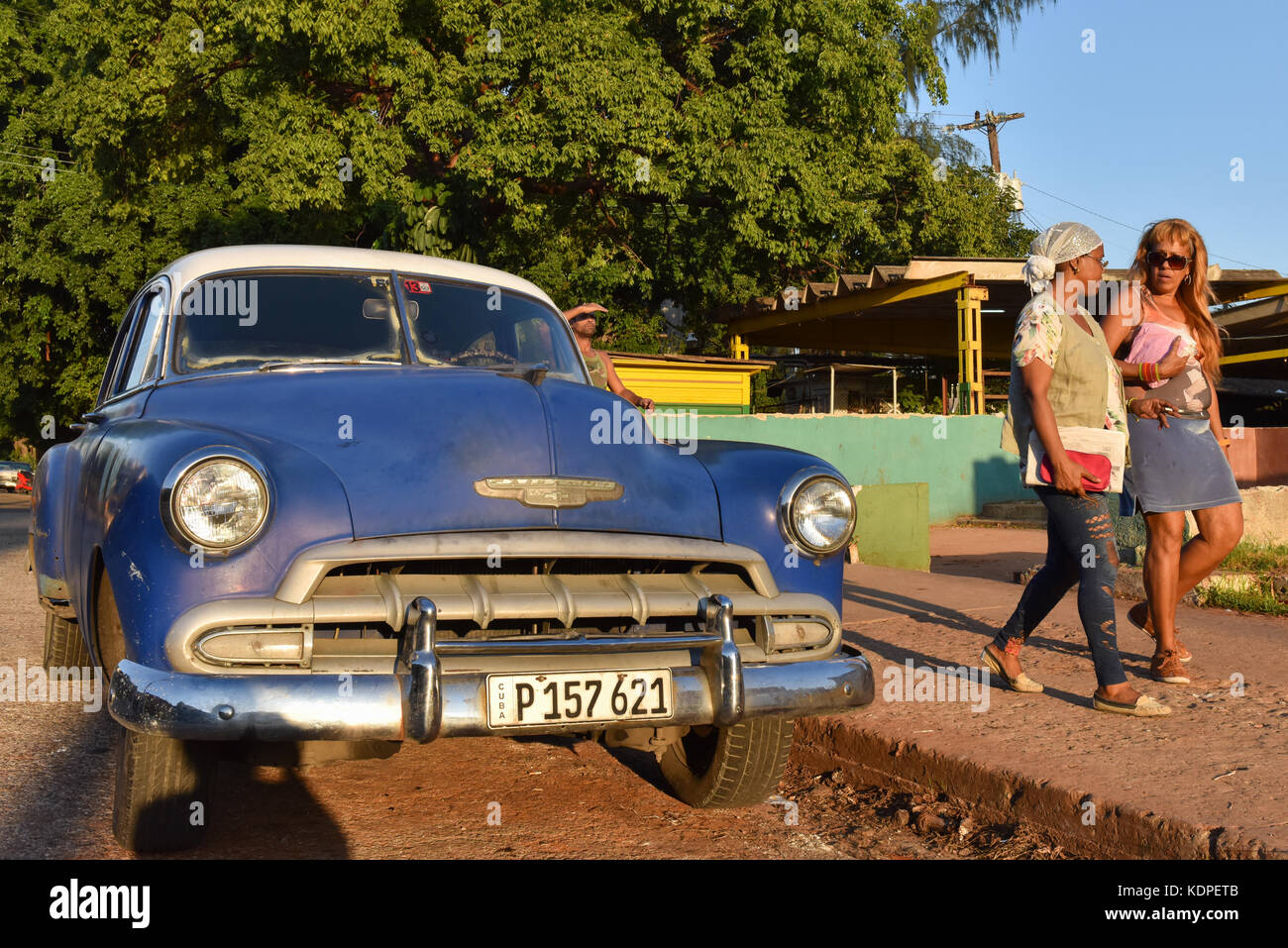 Frauen in Vedado Havanna Stockfoto