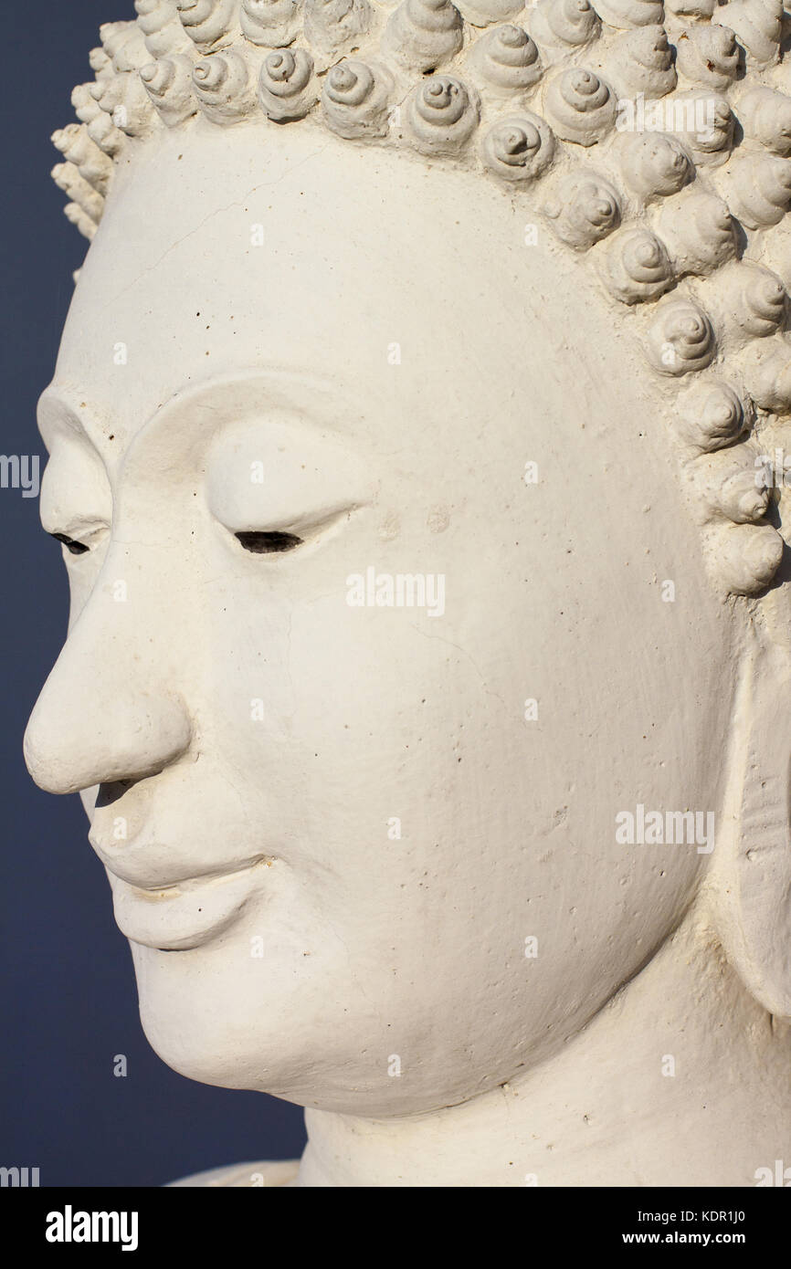 Buddha-Kopf in Thailand Stockfoto