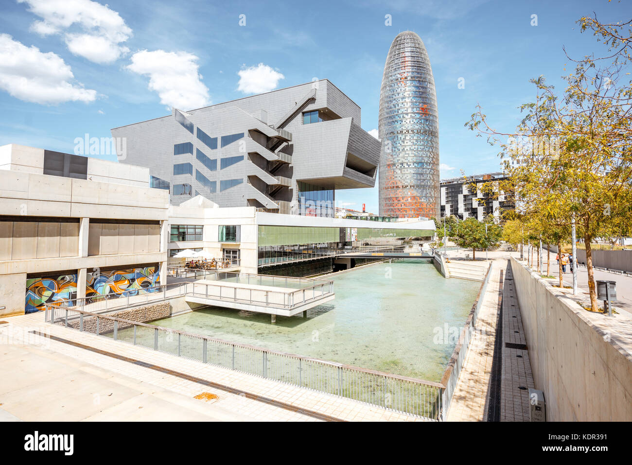 Design Museum in Barcelona Stockfoto