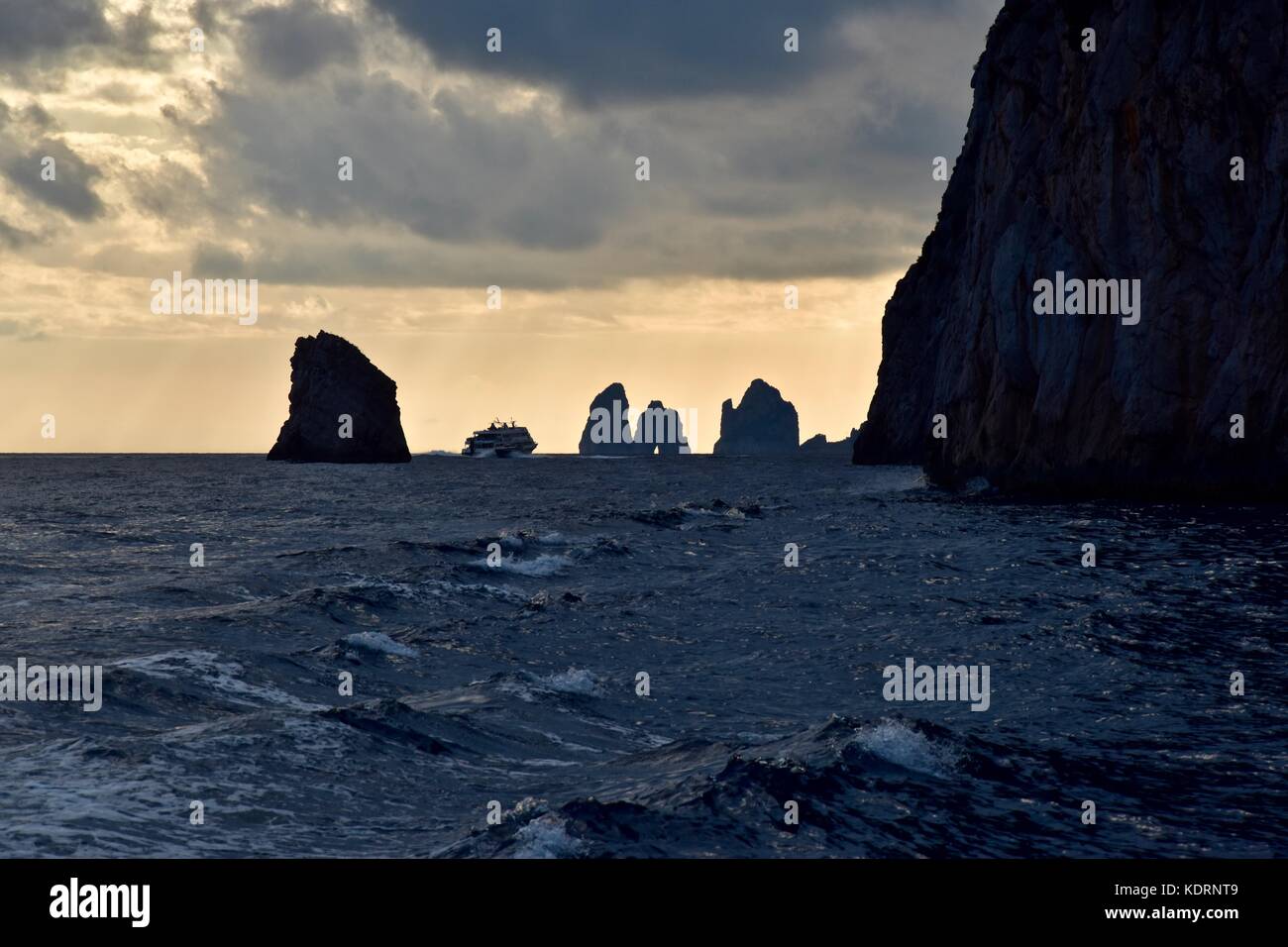 Capri, Italien Stockfoto