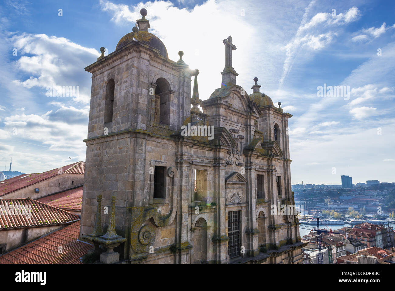 Igreja Dos Grilos Kirche und Kloster (buchstäblich Cricket Kirche) in Porto Stadt auf der iberischen Halbinsel, zweitgrößte Stadt in Portugal Stockfoto