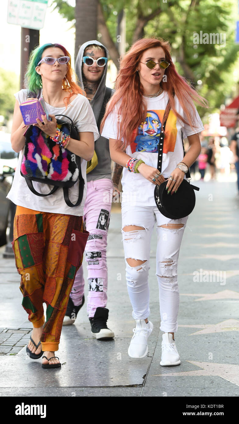 Bella Thorne trifft Lil peep Einkaufen in Hollywood zu tun mit: Bella