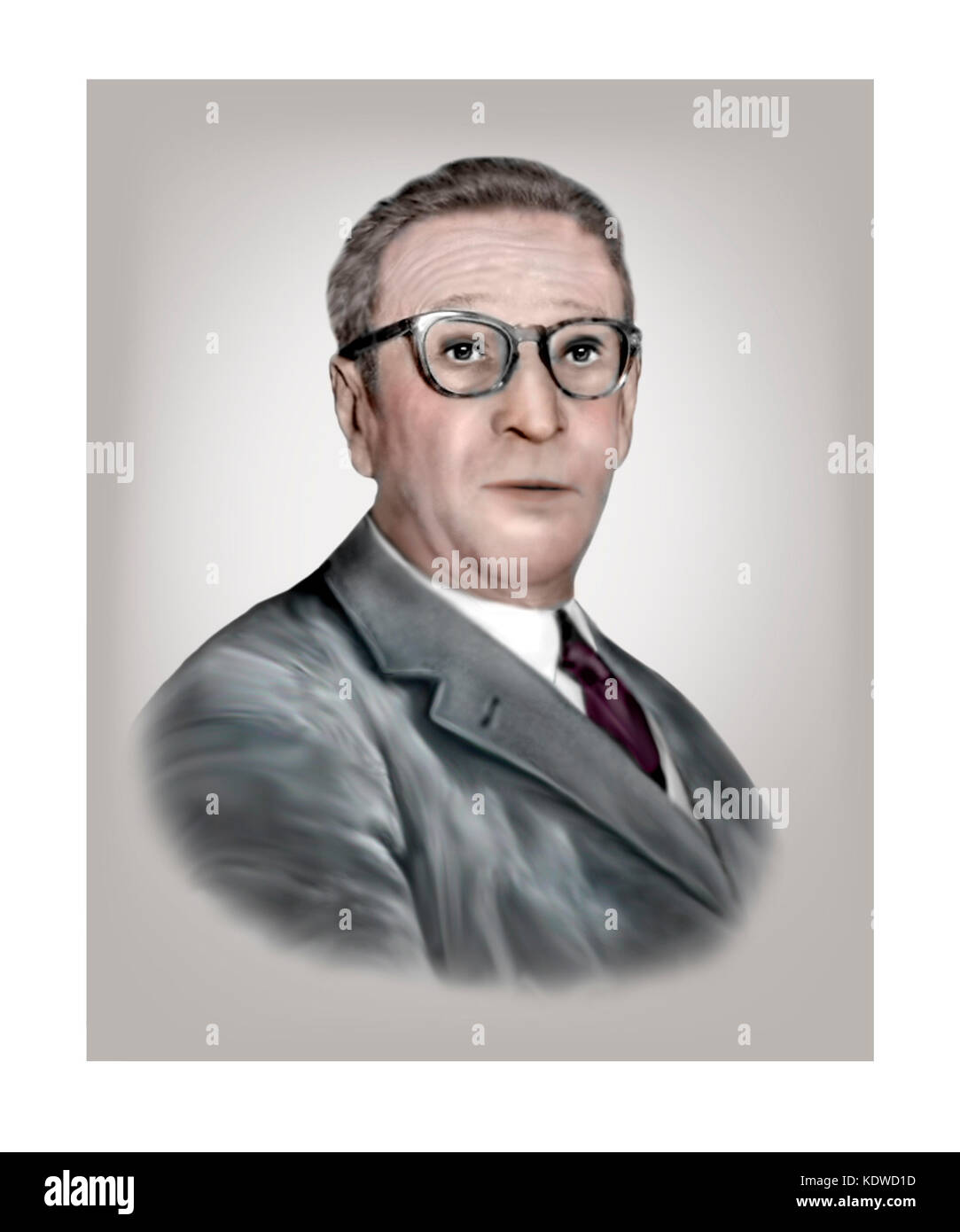 Simenon, 19031989, belgische Schriftsteller Stockfotografie