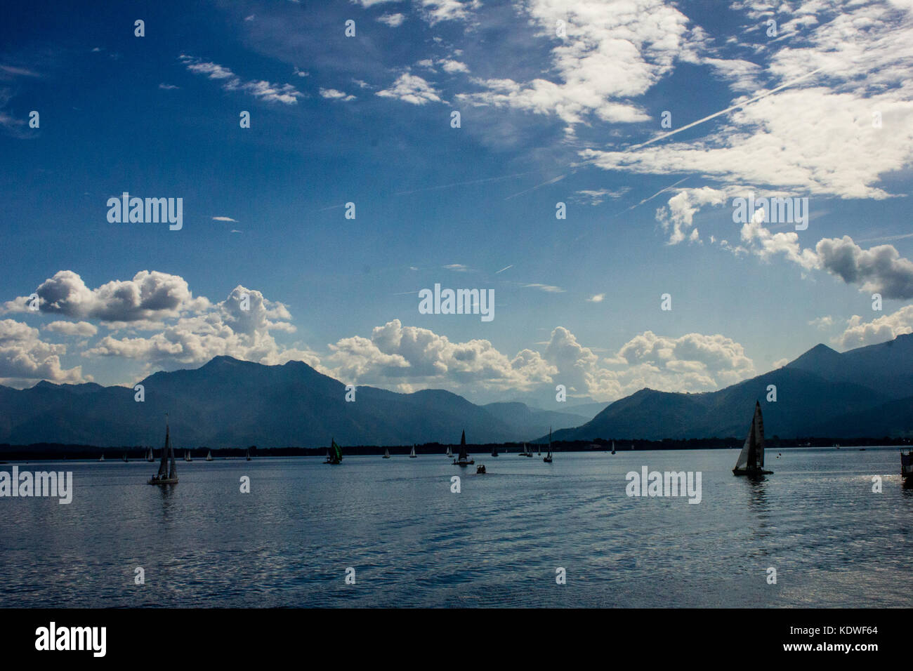 Chiemsee in Bayern, Deutschland Stockfoto