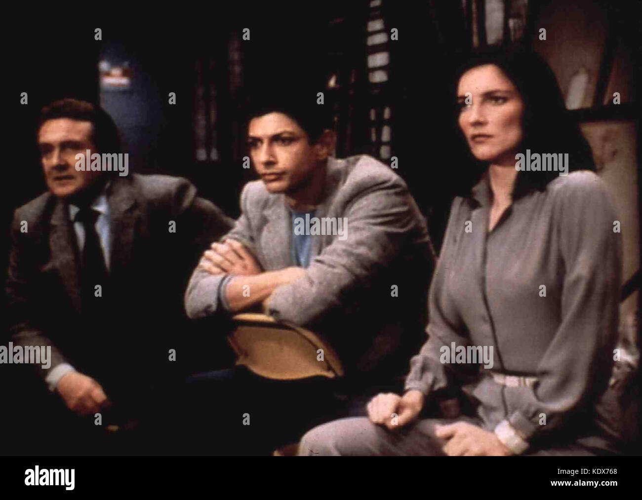 Probe für den Mord Alias: Sonde für einen Mord, USA, 1982, Regie: David Greene, Darsteller: Jeff Goldblum, Patrick Macnee, madolyn Smith Osborne Stockfoto