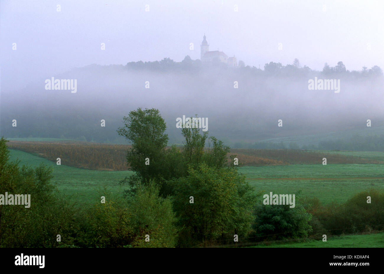 Slowenien, Brezice entfernt, Hügelland Kozjansko nördlich von Brezice entfernt Stockfoto
