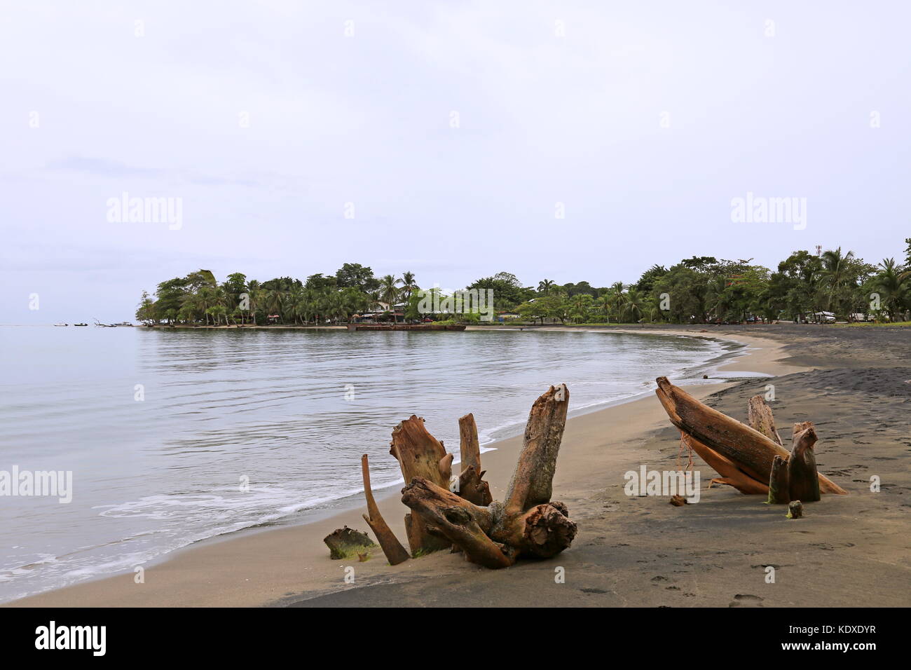 Playa Negra, Puerto Viejo de Talamanca, Provinz Limón, Karibik, Costa Rica, Mittelamerika Stockfoto