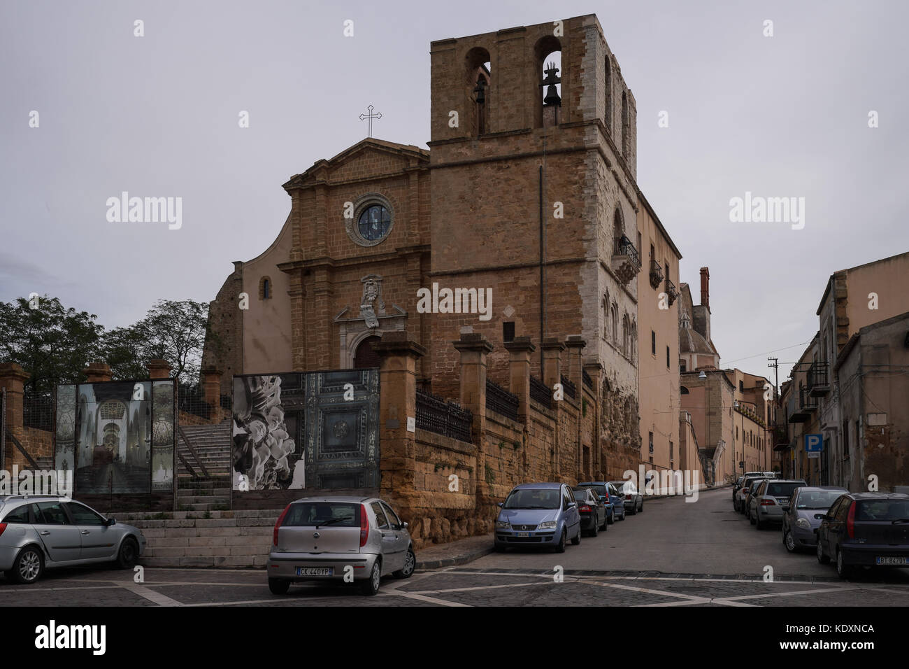 Die barocke Kathedrale in Agrigento. Aus einer Serie von Fotos in Sizilien, Italien. foto Datum: Donnerstag, 5. Oktober 2017. Photo Credit: Stockfoto