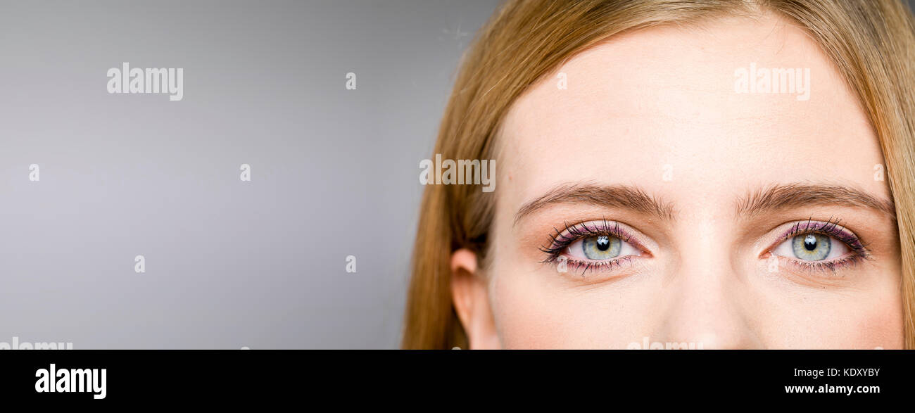 Es ist in den Augen Stockfoto