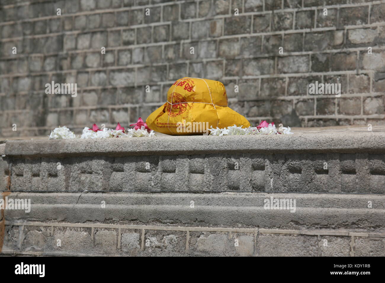Weiße heilige stupa Ruwanmalisaya dagoba in Anuradhapura, Sri Lanka