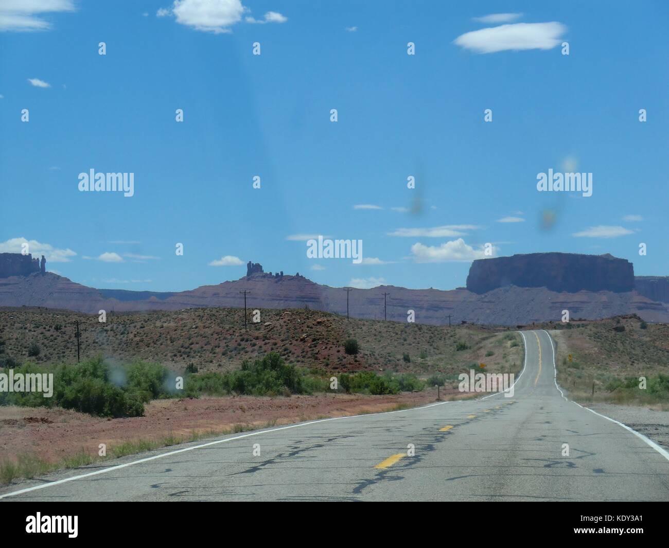 Usa - road trip Stockfoto