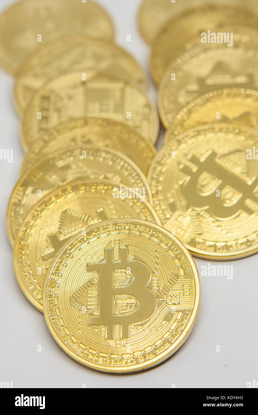 Bitcoin Stockfoto