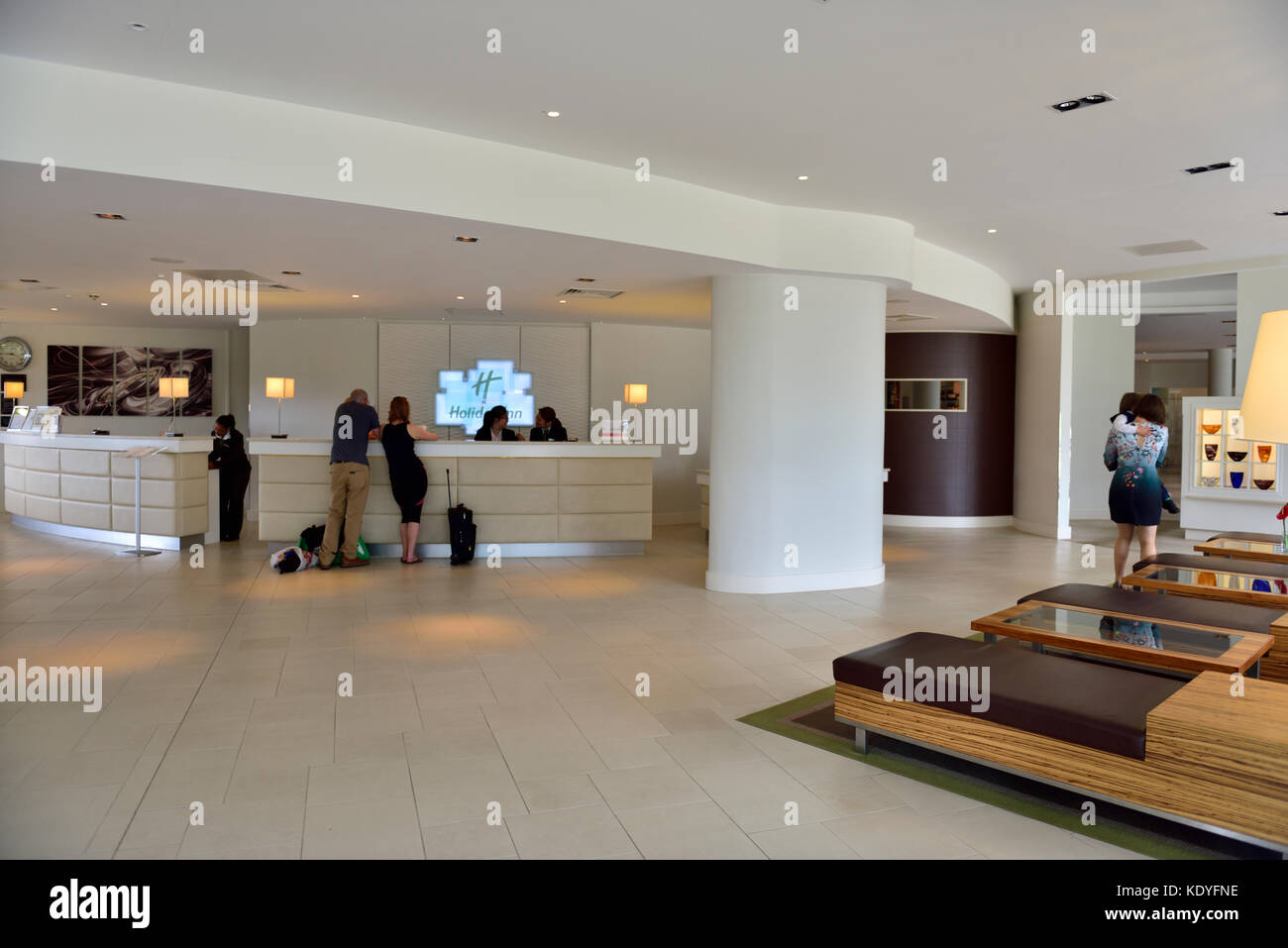 Modern Hotel Reception Stockfotos Modern Hotel Reception
