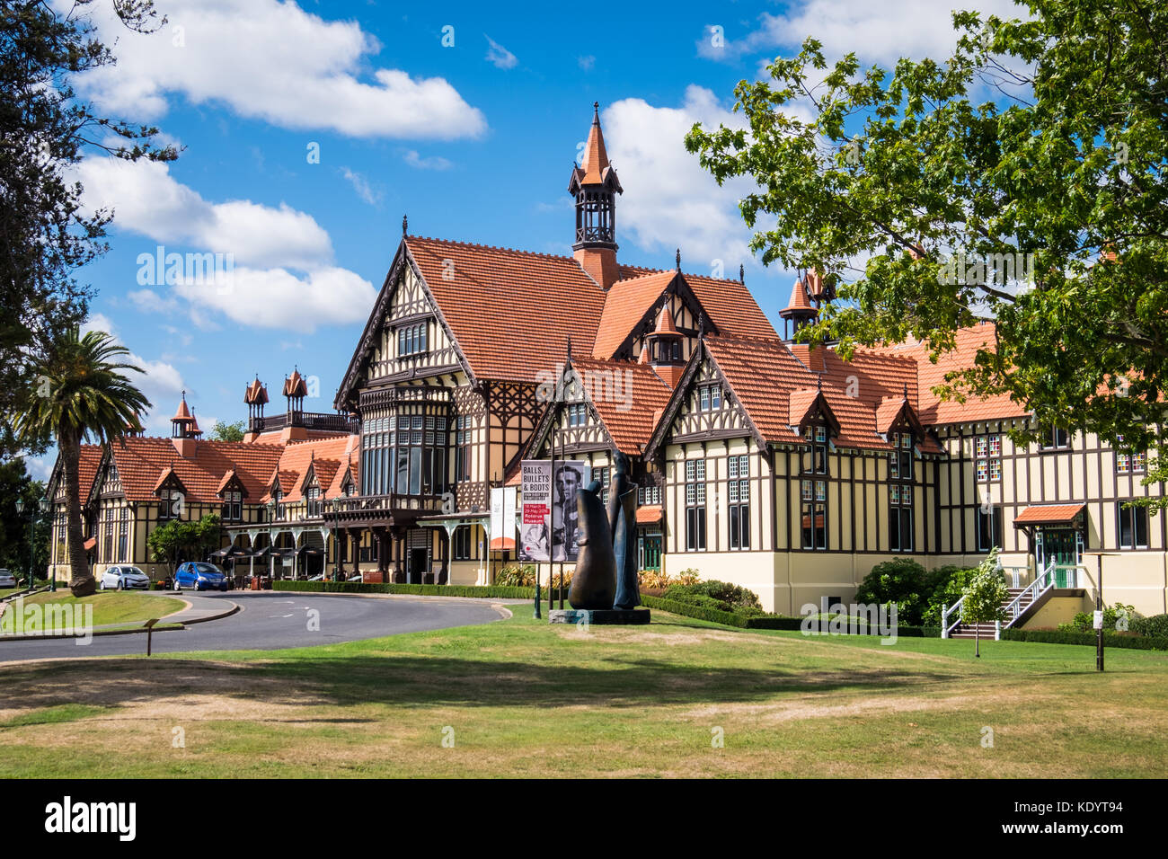 Rotorua Museum Te Whare Taonga o Te Arawa, Neuseeland Stockfoto