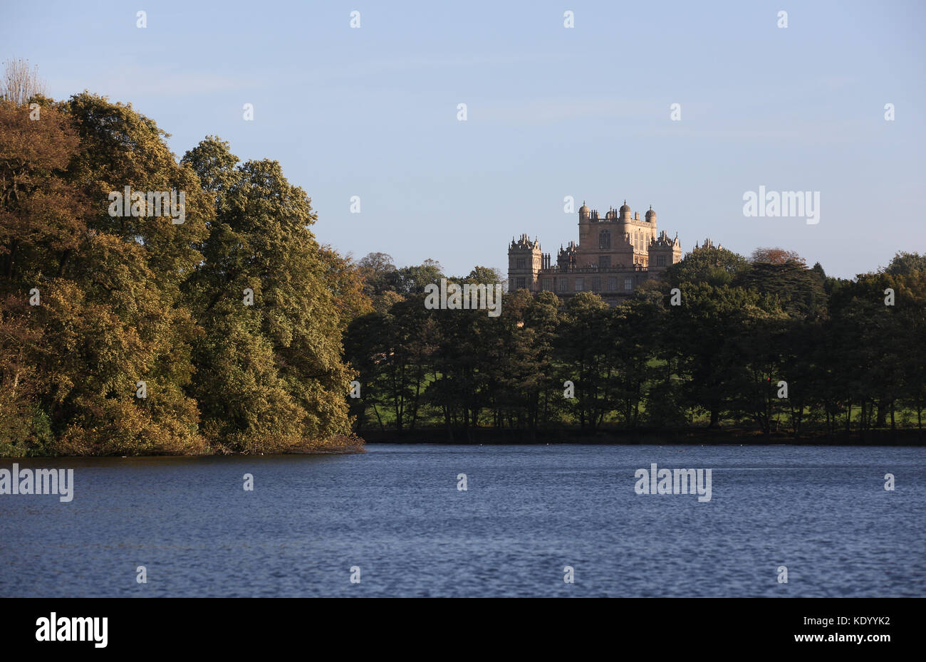 Wollaton Hall Nottingham Stockfoto