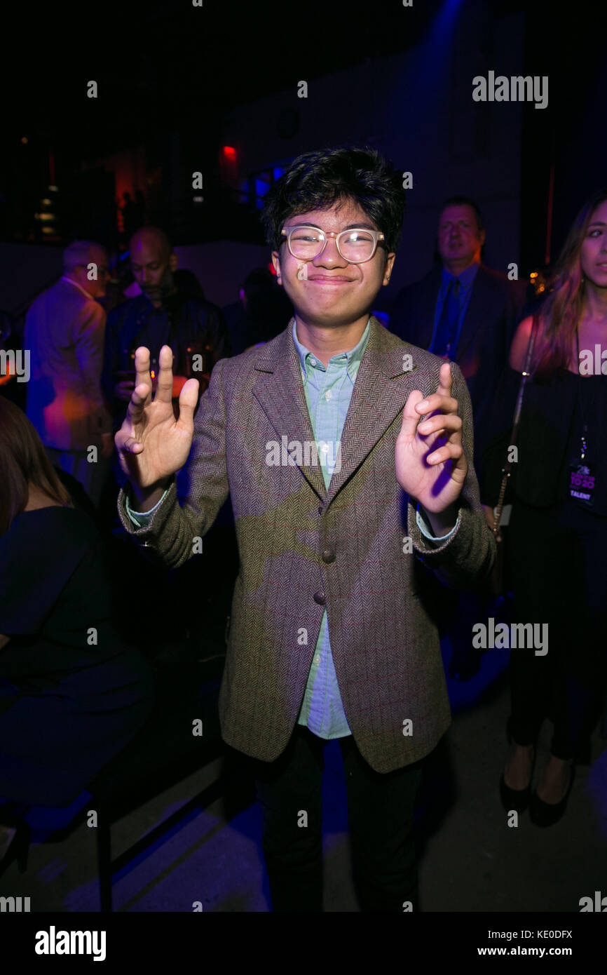 New York, USA. 16 Okt, 2017. vh1 speichern Sie die Music Foundation # turnitupto 20 Gala im Sir Stufe 37 Credit: sppider/alamy leben Nachrichten Stockfoto