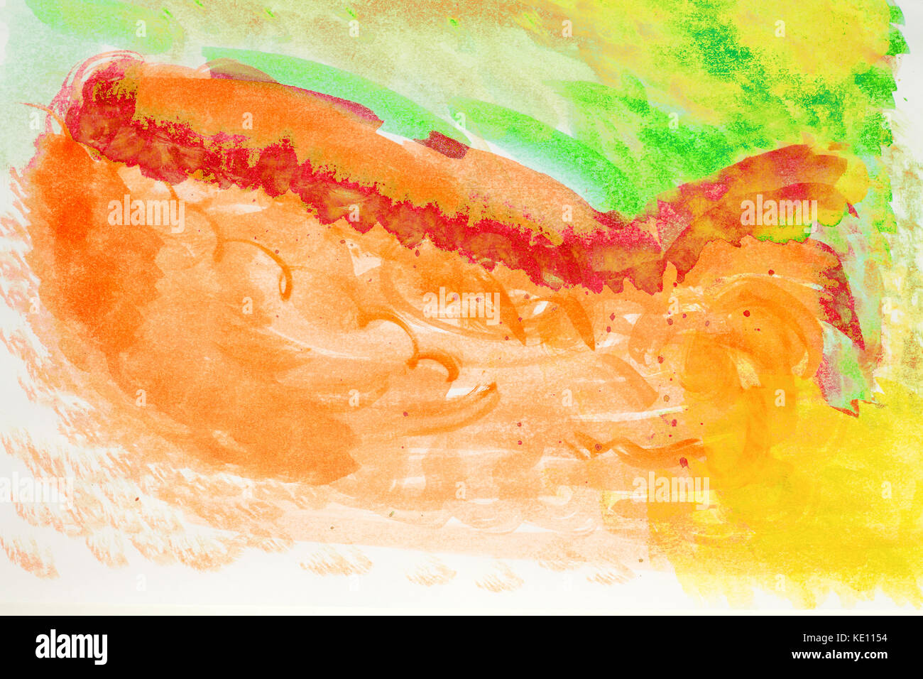 abstrakte Aquarell Hintergrund Stockfoto