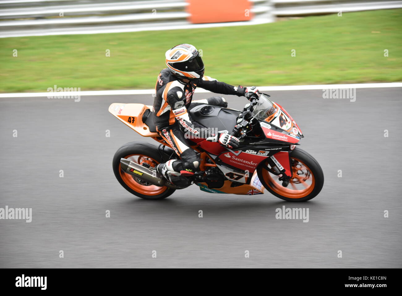 Britische superbikes Sitzung ktm-cup Stockfoto